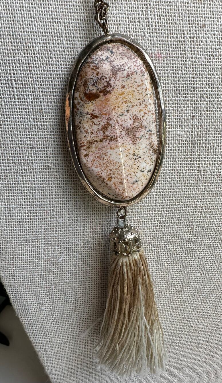 Fringe Pendant Necklace